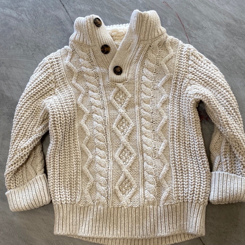 White sweater